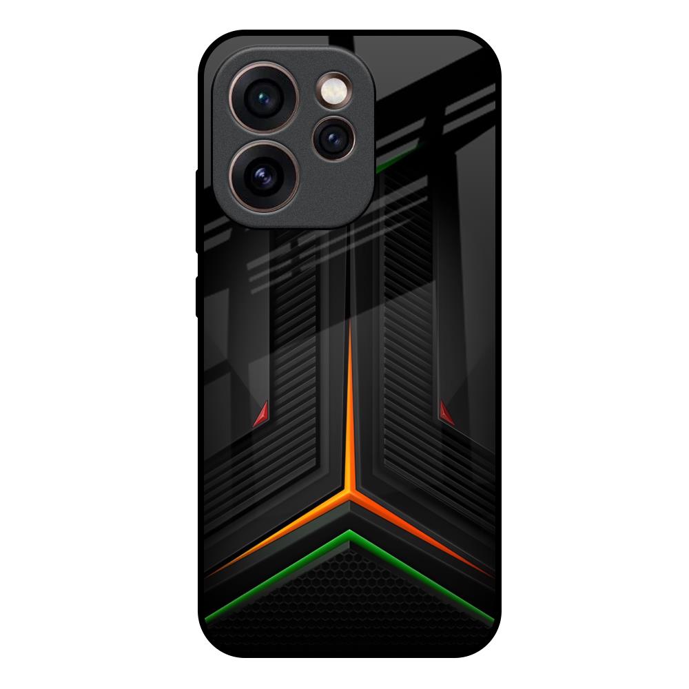 Modern Ultra Chevron Oppo Reno15c 5G Glass Back Cover Online
