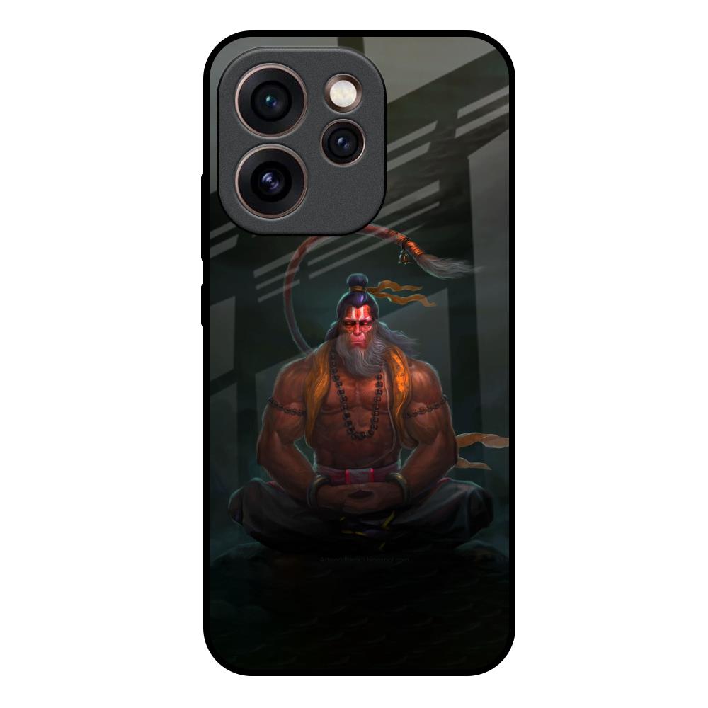 Lord Hanuman Animated Oppo Reno15c 5G Glass Back Cover Online