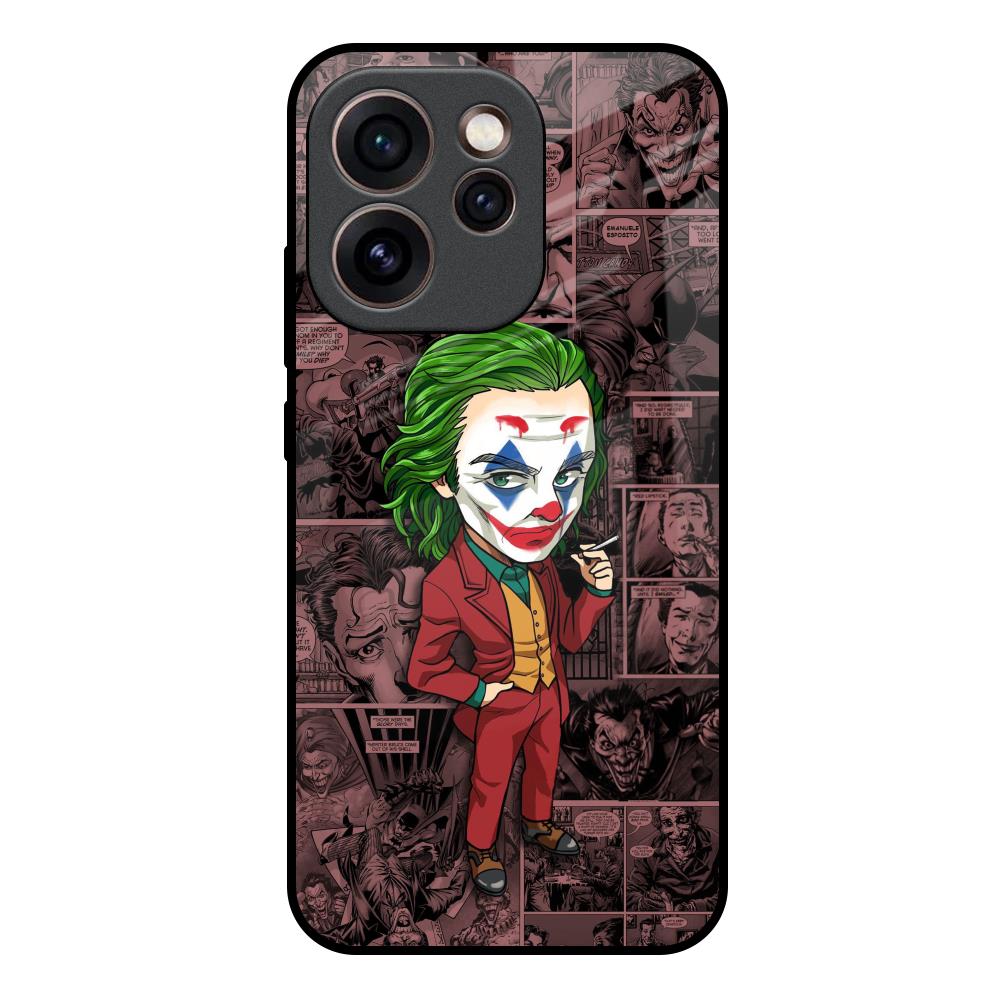 Joker Cartoon Oppo Reno15c 5G Glass Back Cover Online