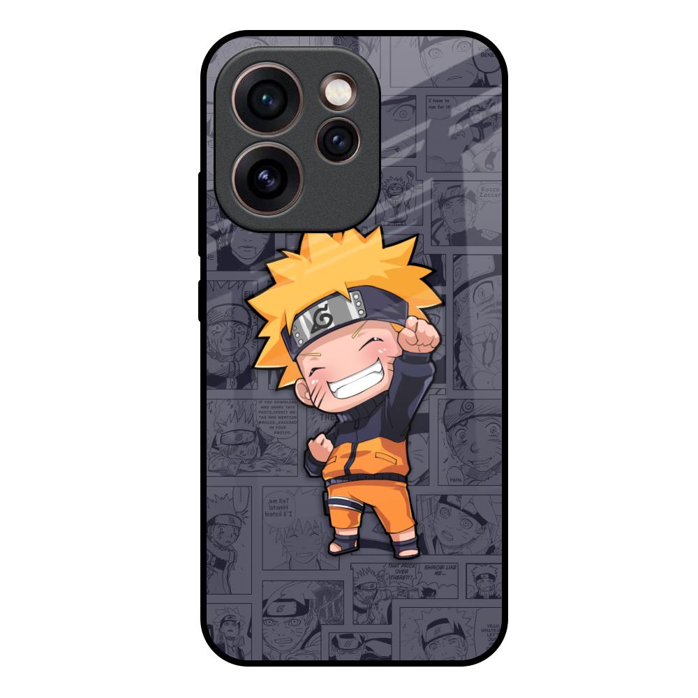 Orange Chubby Oppo Reno15c 5G Glass Back Cover Online