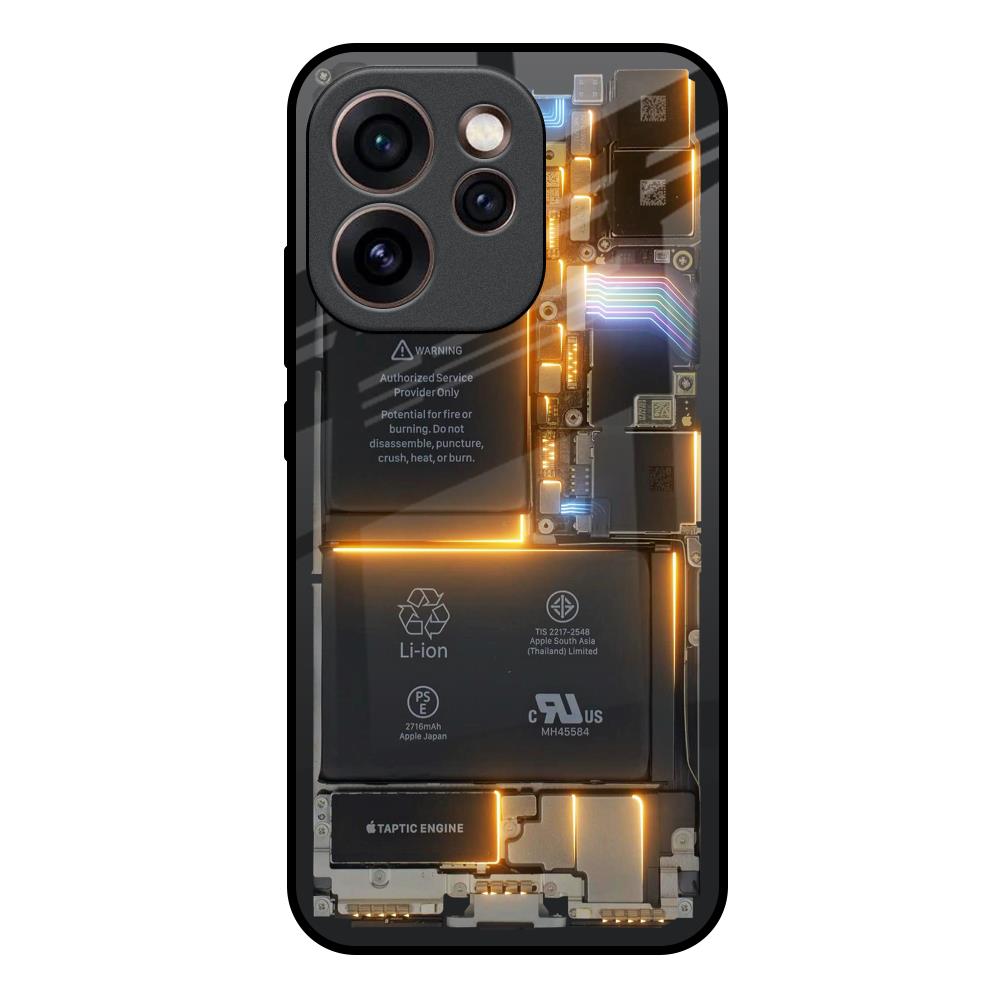 Glow Up Skeleton Oppo Reno15c 5G Glass Back Cover Online