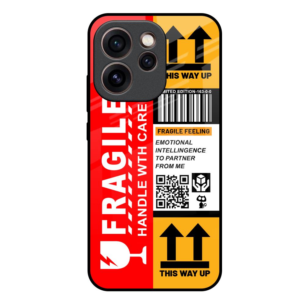 Handle With Care Oppo Reno15c 5G Glass Back Cover Online