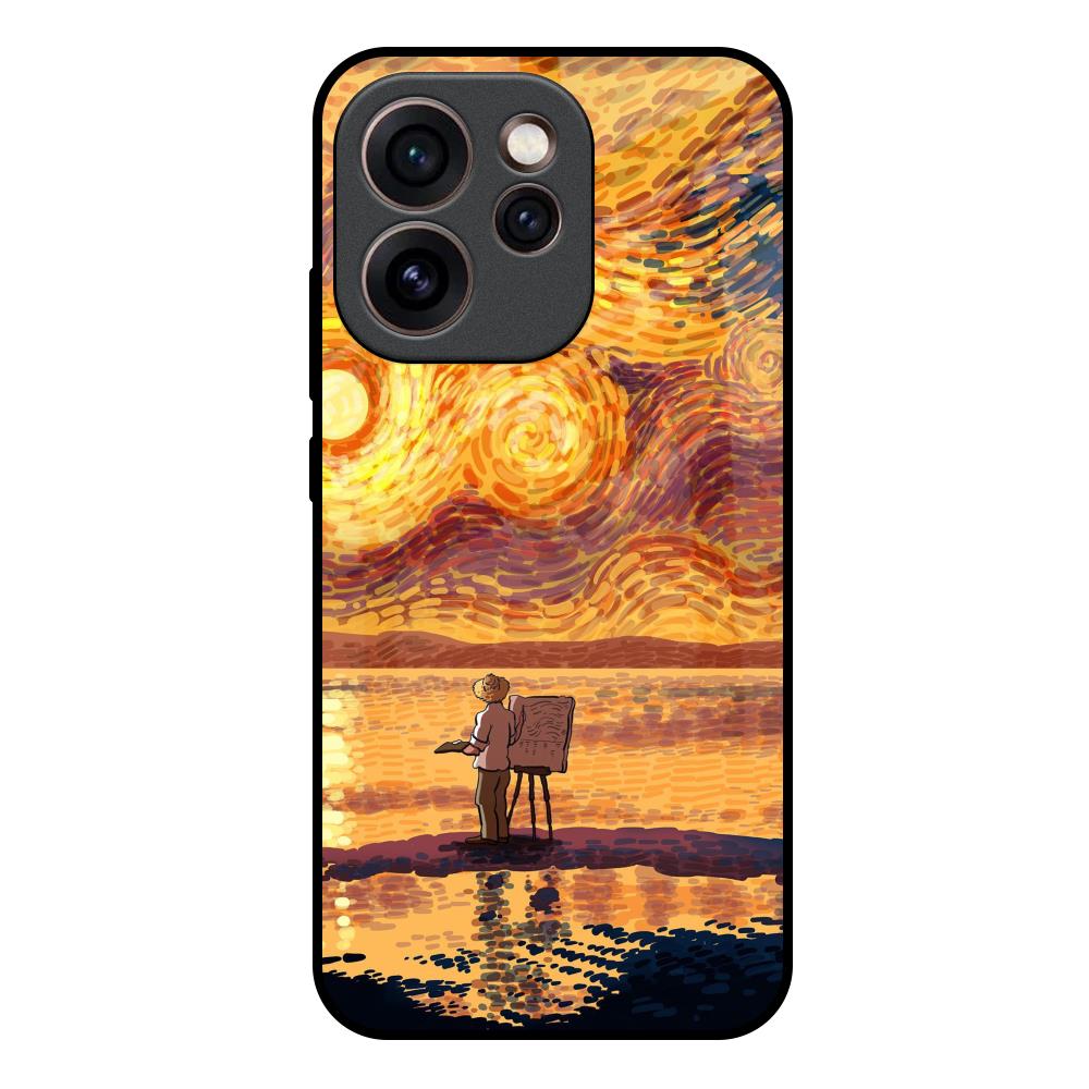 Sunset Vincent Oppo Reno15c 5G Glass Back Cover Online