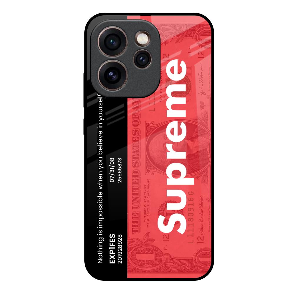 Supreme Ticket Oppo Reno15c 5G Glass Back Cover Online