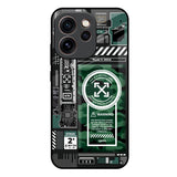 Green Camo Circuit Oppo Reno15c 5G Glass Back Cover Online