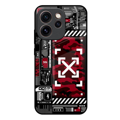 Technology Art Oppo Reno15c 5G Glass Back Cover Online