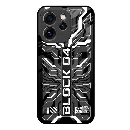 Monochrome Magic Oppo Reno15c 5G Glass Back Cover Online