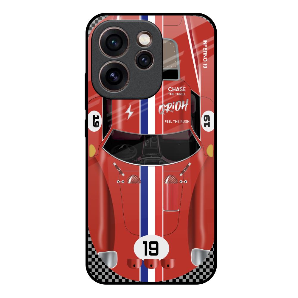 Racing Vintage Oppo Reno15c 5G Glass Back Cover Online