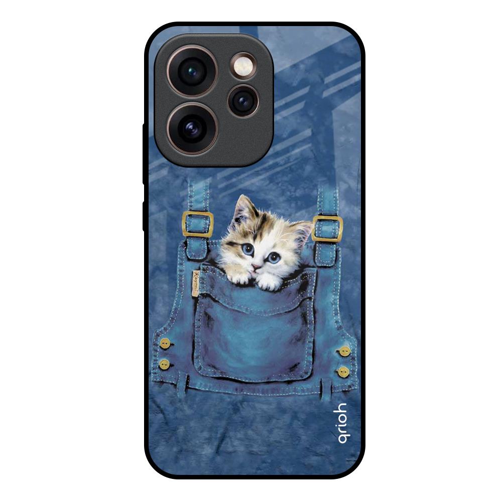 Kitty In Pocket Oppo Reno15c 5G Glass Back Cover Online
