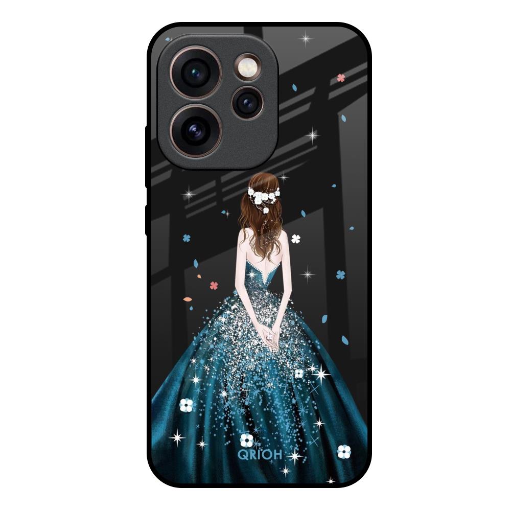 Queen Of Fashion Oppo Reno15c 5G Glass Back Cover Online