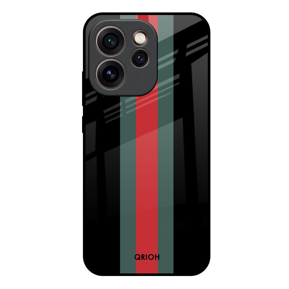 Vertical Stripes Oppo Reno15c 5G Glass Back Cover Online