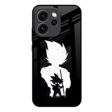 Monochrome Goku Oppo Reno15c 5G Glass Back Cover Online