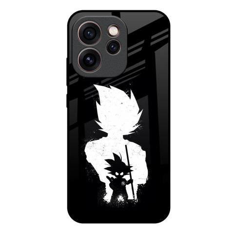 Monochrome Goku Oppo Reno15c 5G Glass Back Cover Online