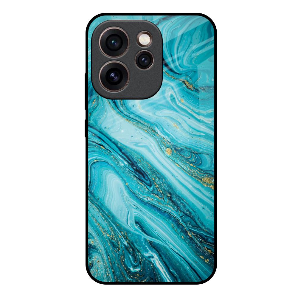 Ocean Marble Oppo Reno15c 5G Glass Back Cover Online