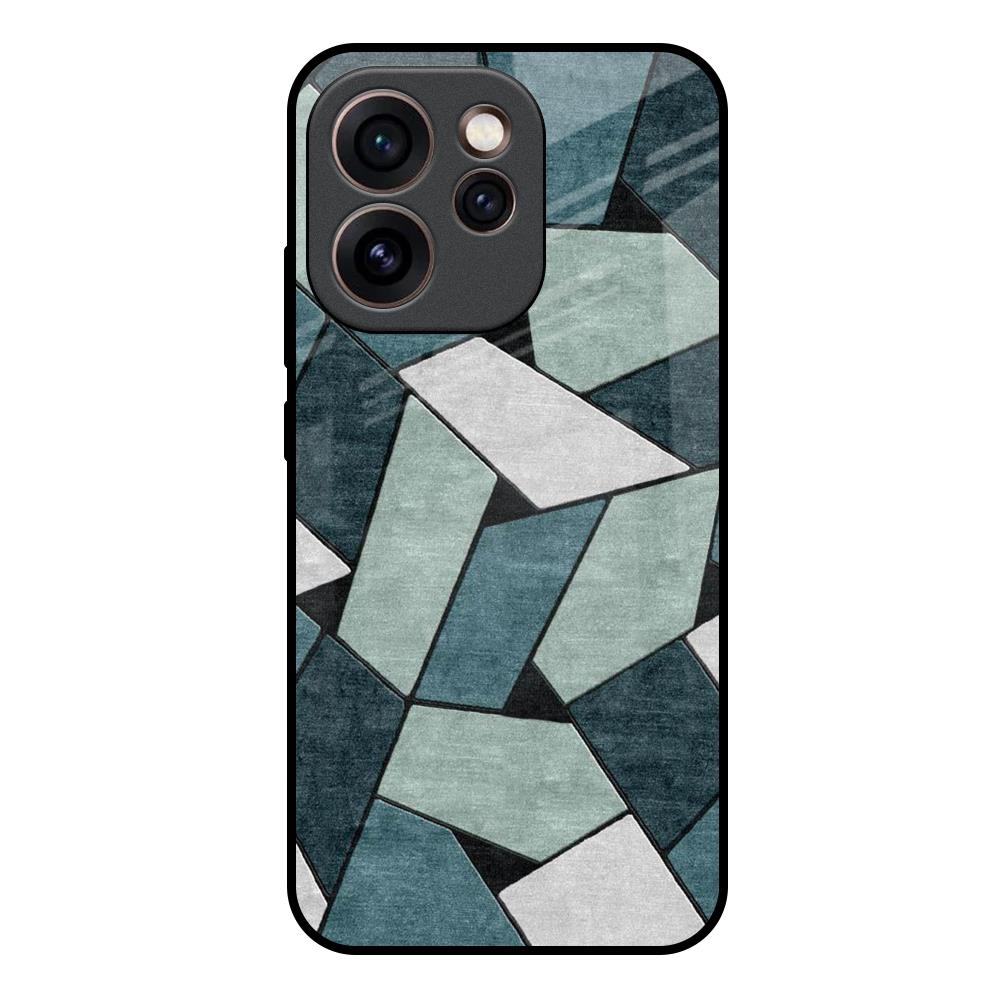 Abstact Tiles Oppo Reno15c 5G Glass Back Cover Online