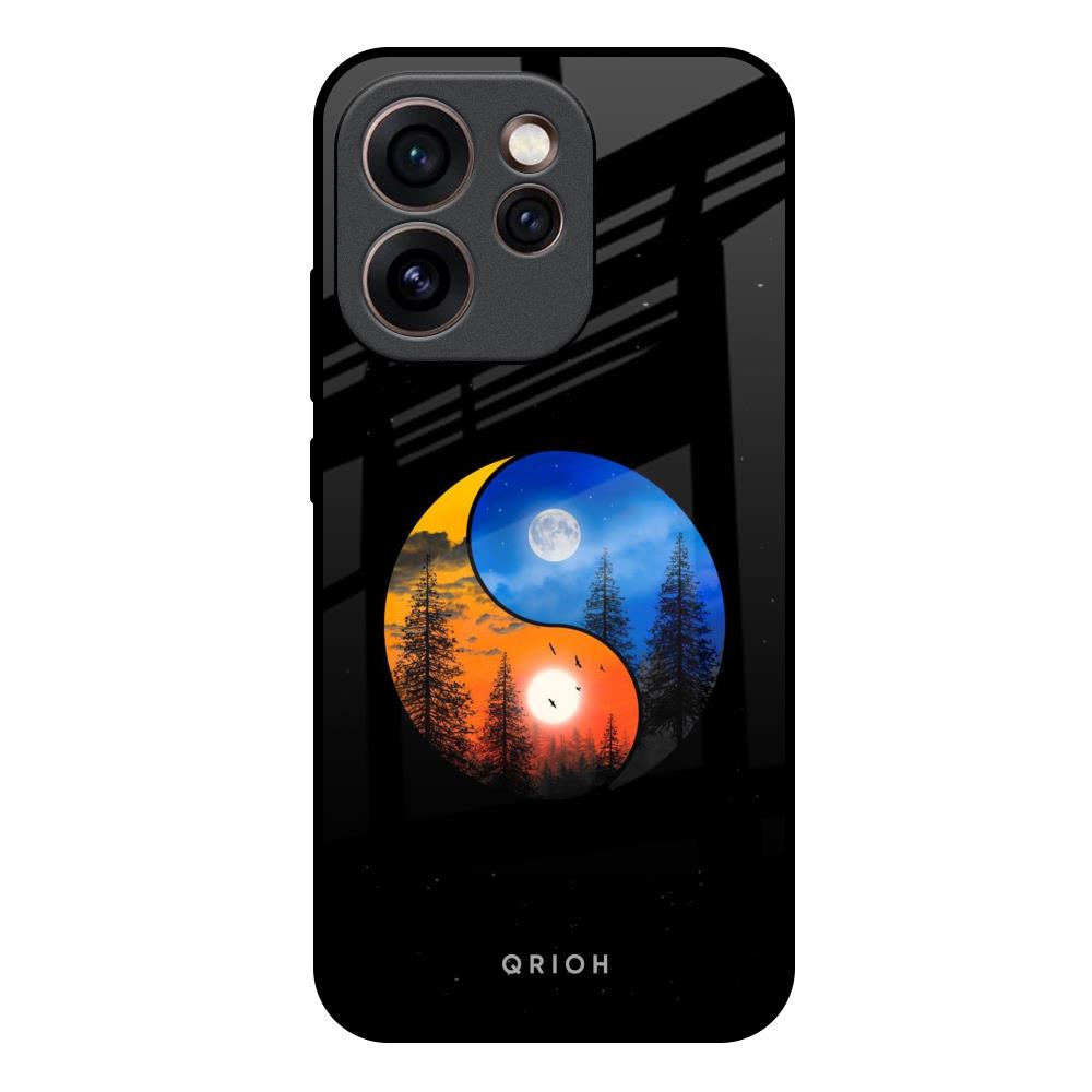 Yin Yang Balance Oppo Reno15c 5G Glass Back Cover Online