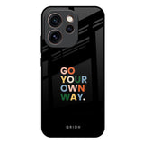 Go Your Own Way Oppo Reno15c 5G Glass Back Cover Online