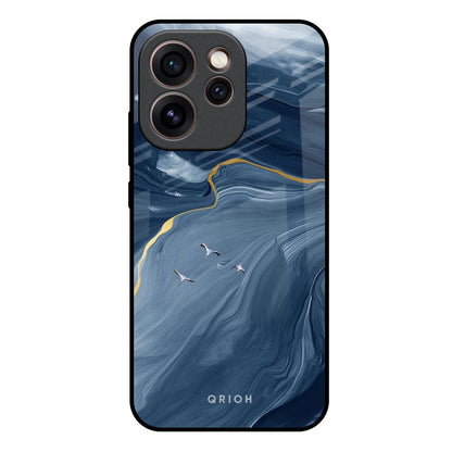 Deep Ocean Marble Oppo Reno15c 5G Glass Back Cover Online