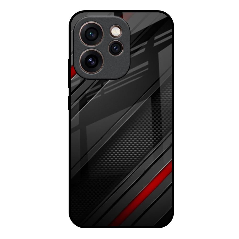 Modern Abstract Oppo Reno15c 5G Glass Back Cover Online