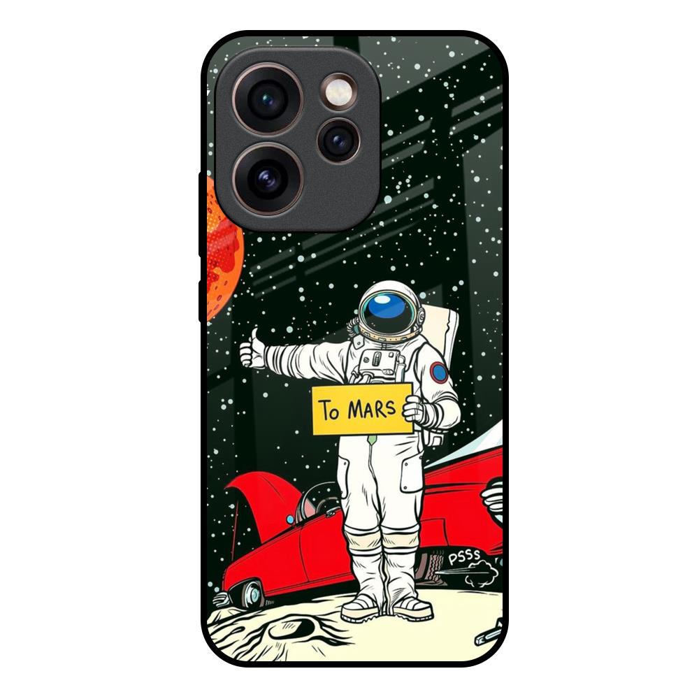 Astronaut on Mars Oppo Reno15c 5G Glass Back Cover Online