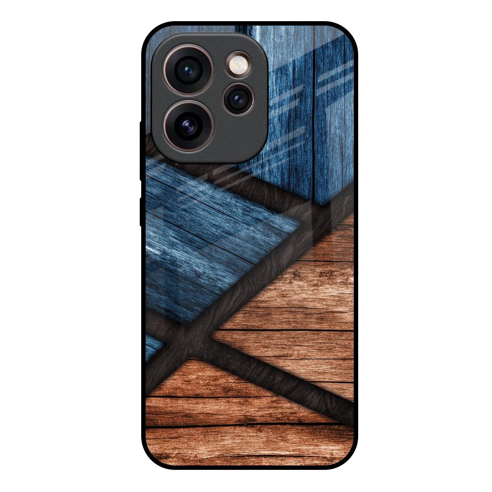 Wooden Tiles Oppo Reno15c 5G Glass Back Cover Online