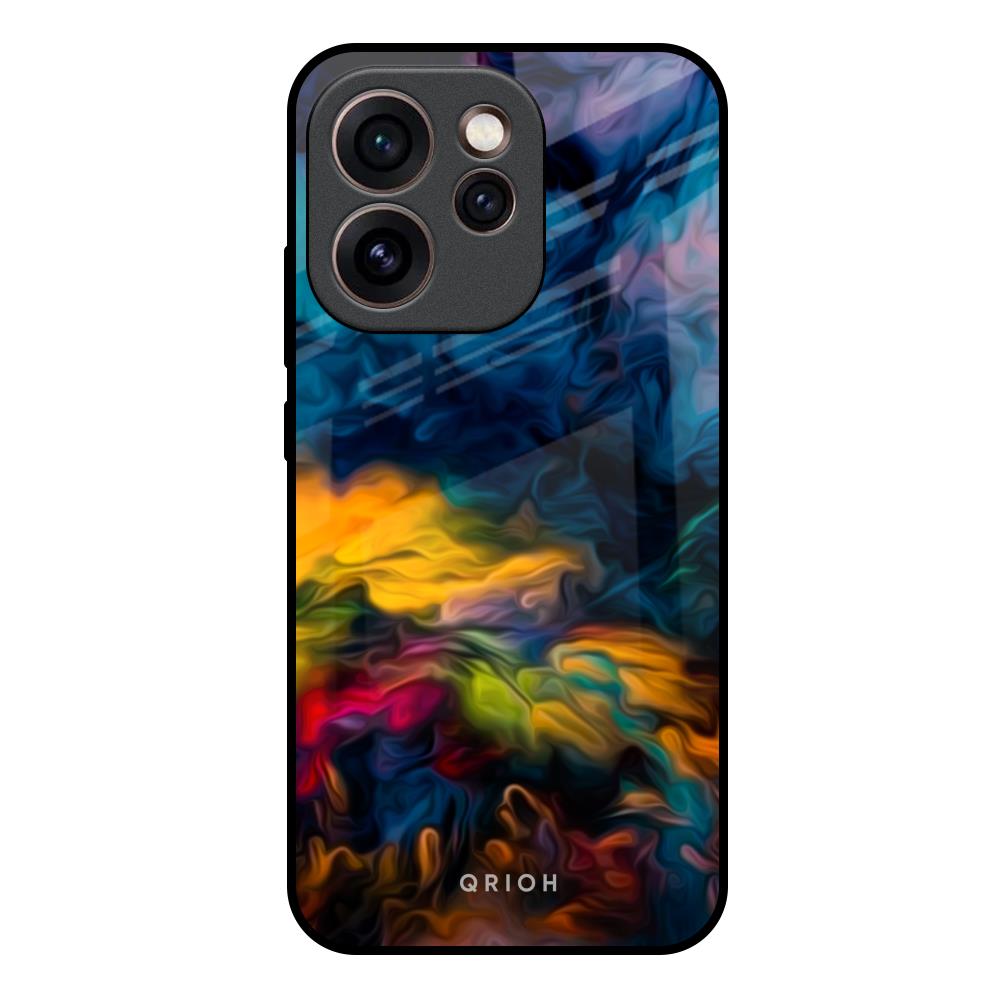 Multicolor Oil Painting Oppo Reno15c 5G Glass Back Cover Online