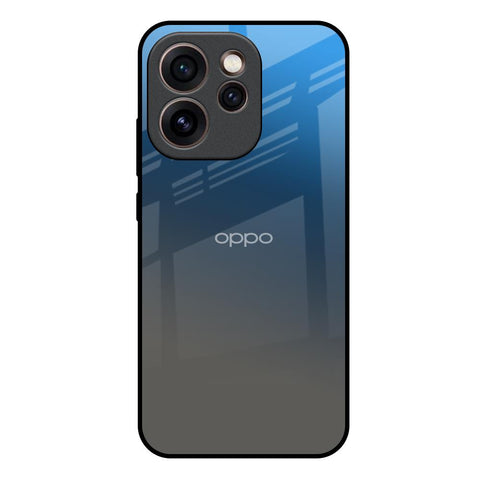Blue Grey Ombre Oppo Reno15c 5G Glass Back Cover Online