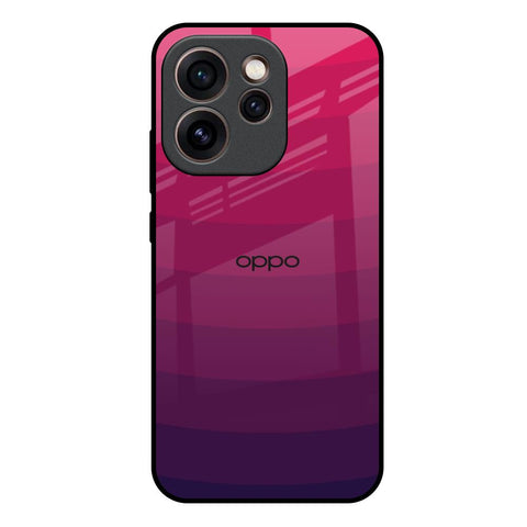 Wavy Pink Pattern Oppo Reno15c 5G Glass Back Cover Online