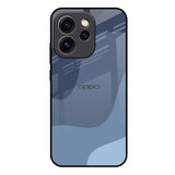 Navy Blue Ombre Oppo Reno15c 5G Glass Back Cover Online