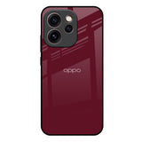 Classic Burgundy Oppo Reno15c 5G Glass Back Cover Online