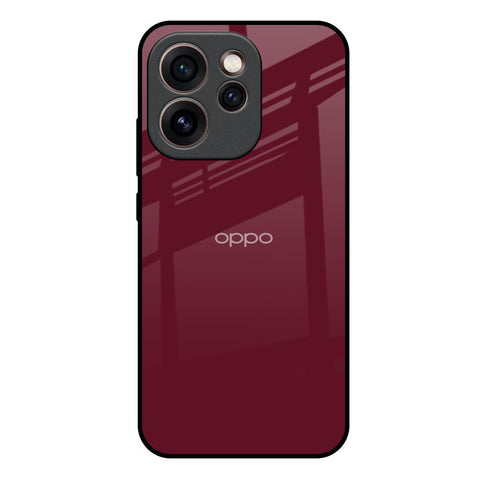 Classic Burgundy Oppo Reno15c 5G Glass Back Cover Online