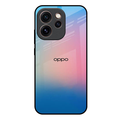 Blue & Pink Ombre Oppo Reno15c 5G Glass Back Cover Online
