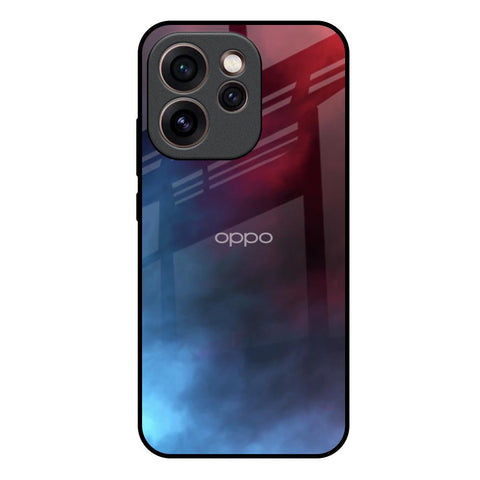 Smokey Watercolor Oppo Reno15c 5G Glass Back Cover Online