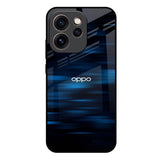 Blue Rough Abstract Oppo Reno15c 5G Glass Back Cover Online