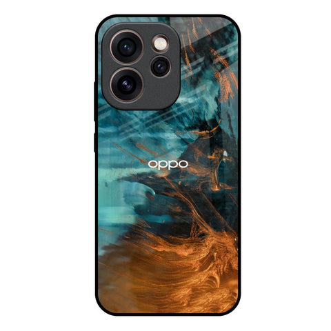 Golden Splash Oppo Reno15c 5G Glass Back Cover Online