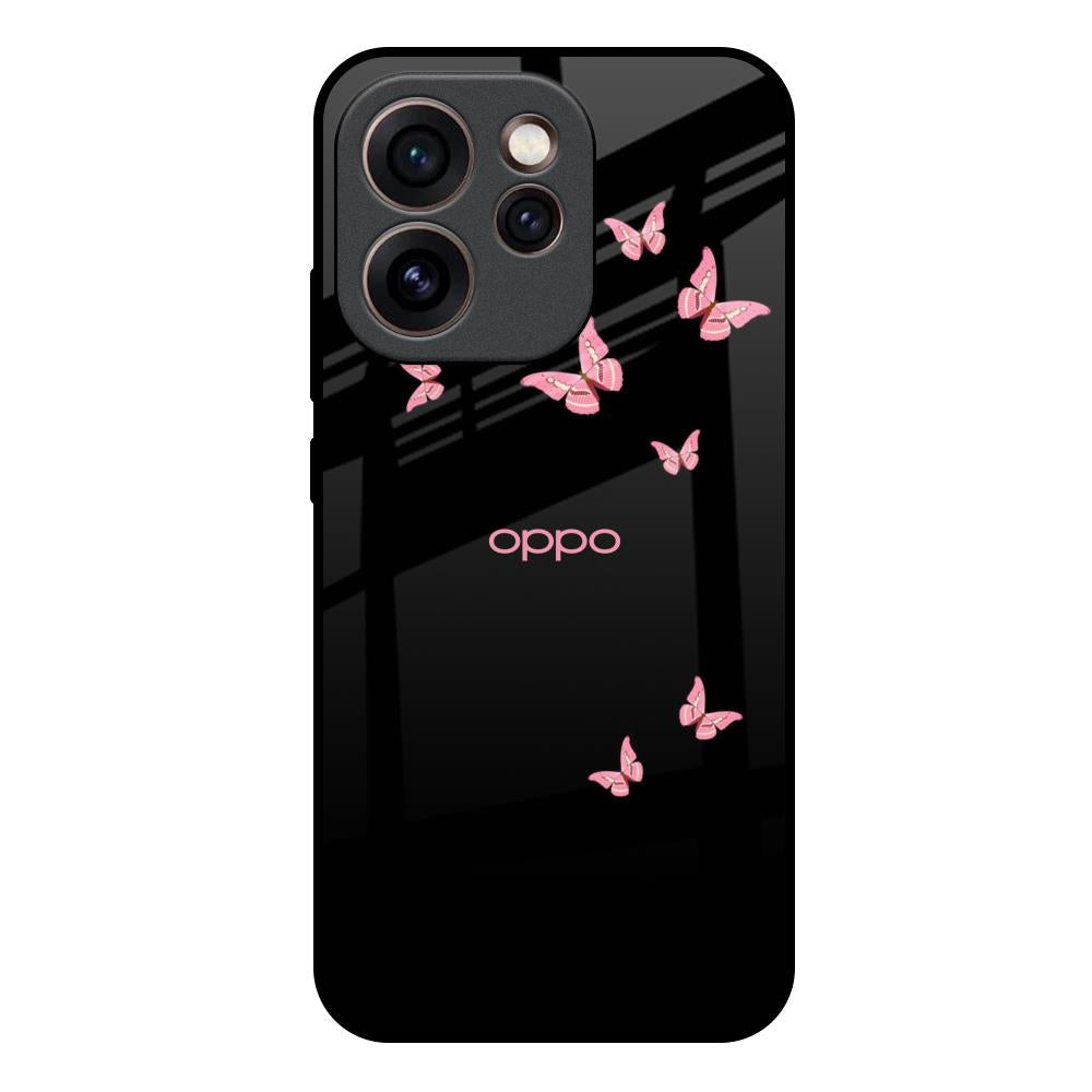 Fly Butterfly Oppo Reno15c 5G Glass Back Cover Online