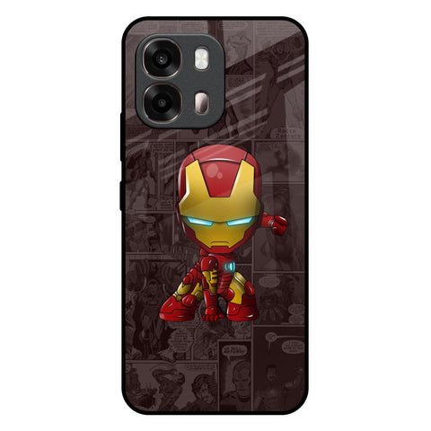 Angry Baby Super Hero Oppo A6 Pro 5G Glass Back Cover Online