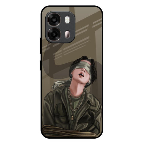 Blind Fold Oppo A6 Pro 5G Glass Back Cover Online