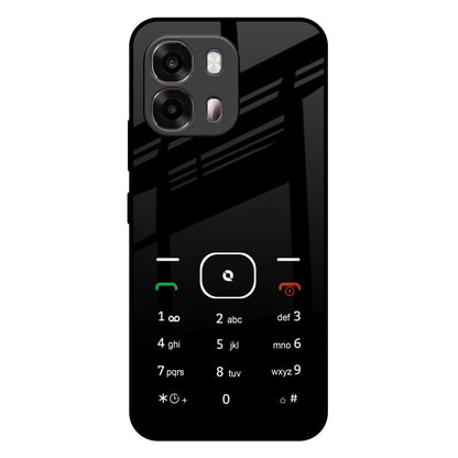 Classic Keypad Pattern Oppo A6 Pro 5G Glass Back Cover Online