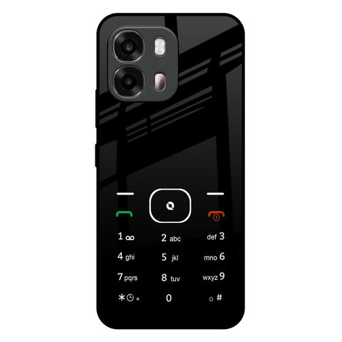 Classic Keypad Pattern Oppo A6 Pro 5G Glass Back Cover Online
