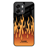 Fire Flame Oppo A6 Pro 5G Glass Back Cover Online