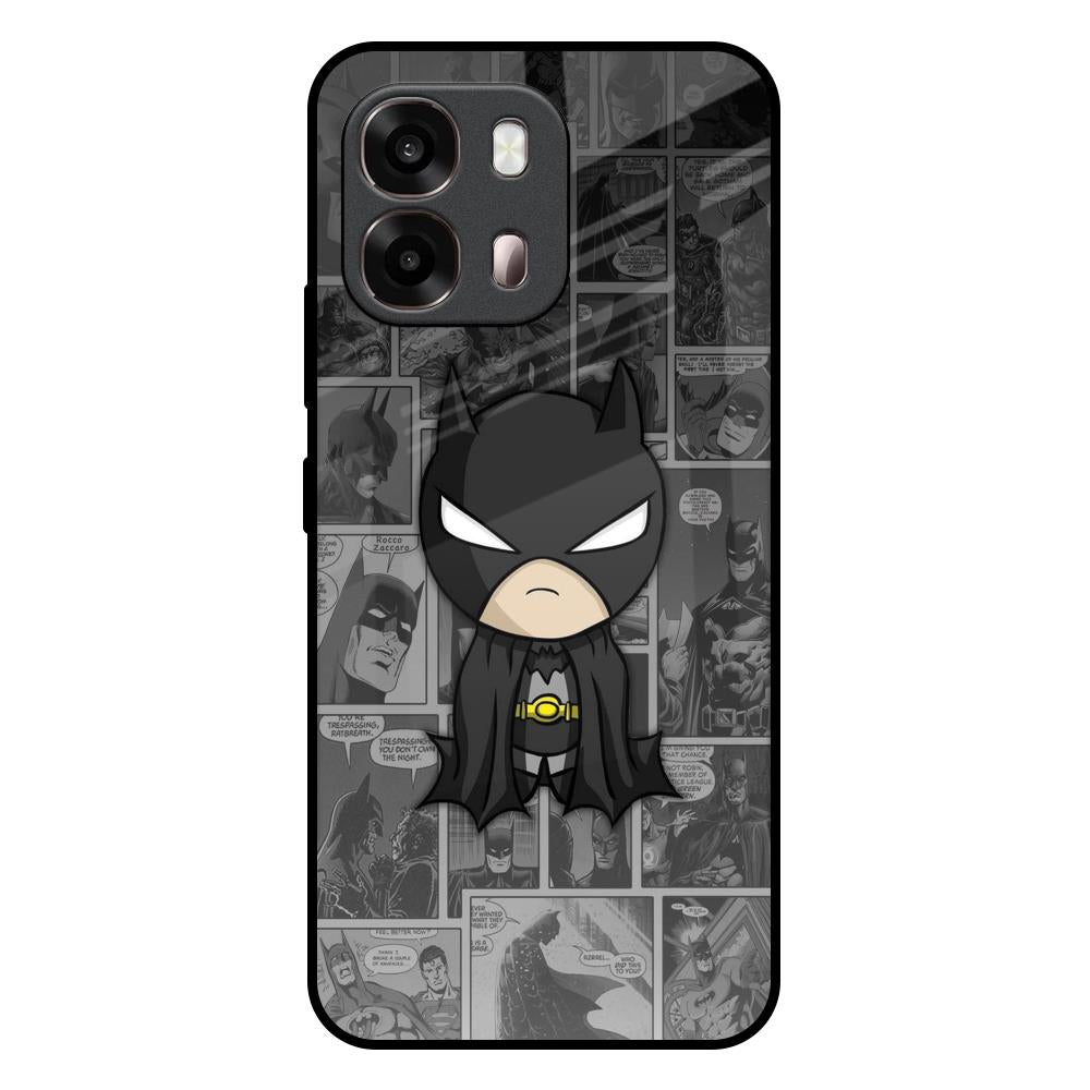 Cartoon Art Oppo A6 Pro 5G Glass Back Cover Online