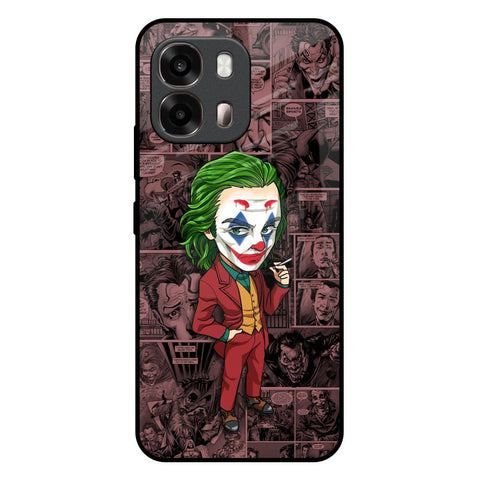 Joker Cartoon Oppo A6 Pro 5G Glass Back Cover Online