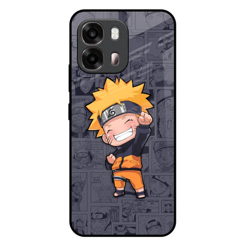 Orange Chubby Oppo A6 Pro 5G Glass Back Cover Online