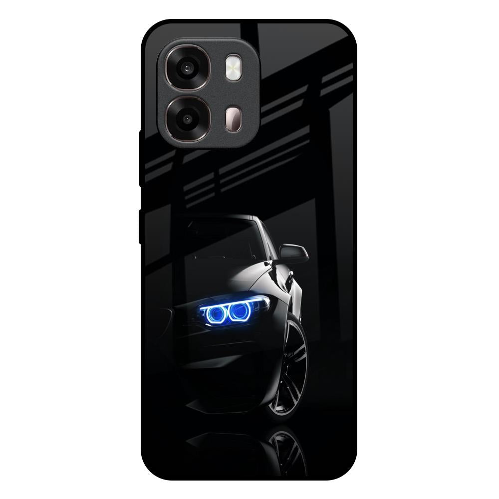 Car In Dark Oppo A6 Pro 5G Glass Back Cover Online