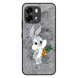 Cute Baby Bunny Oppo A6 Pro 5G Glass Back Cover Online