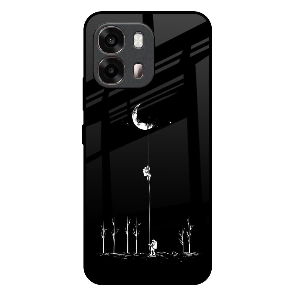 Catch the Moon Oppo A6 Pro 5G Glass Back Cover Online