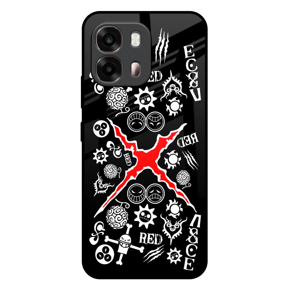 Red Zone Oppo A6 Pro 5G Glass Back Cover Online