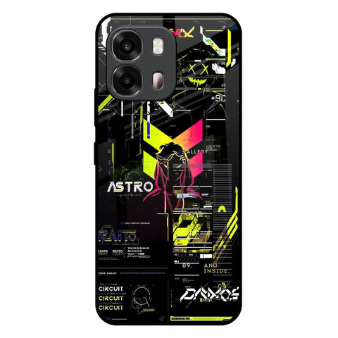 Astro Glitch Oppo A6 Pro 5G Glass Back Cover Online