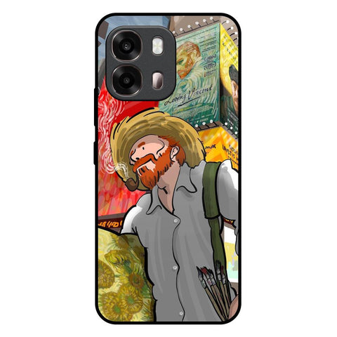 Loving Vincent Oppo A6 Pro 5G Glass Back Cover Online